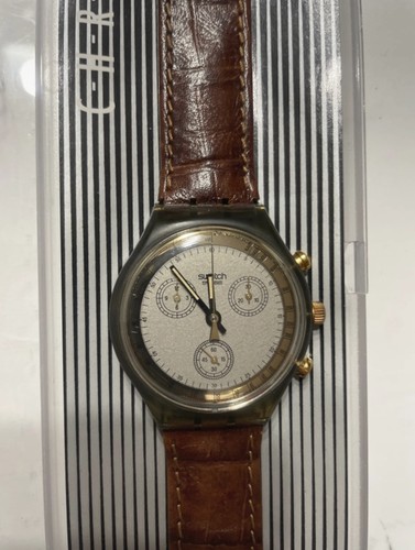 Swatch chrono goldfinger del - "goldfinger",